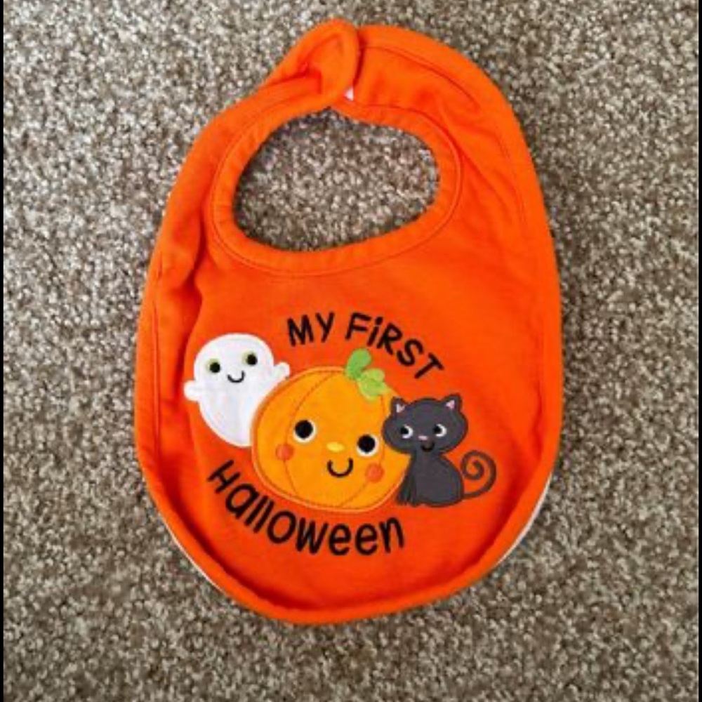 *SOLD* My 1st Halloween Bib
